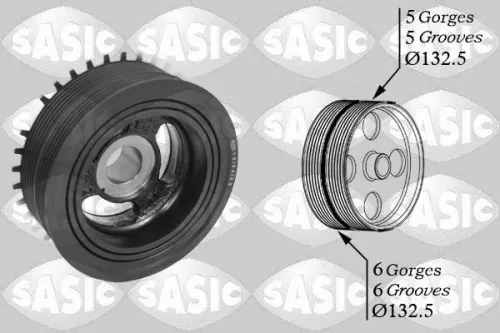 Riemenscheibe, Kurbelwelle