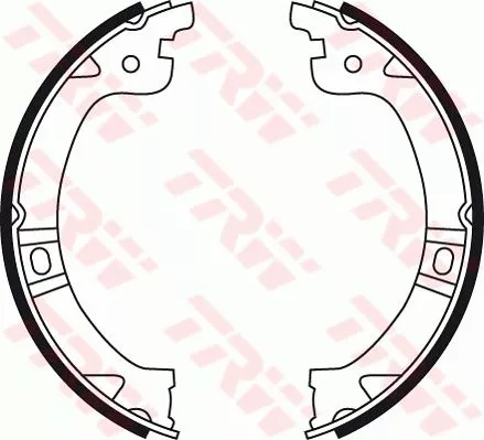 Bremsbackensatz, Feststellbremse