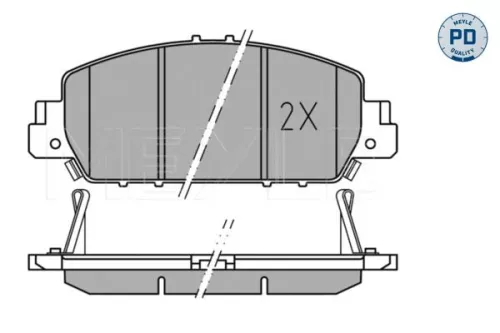 Bremsbelagsatz, Scheibenbremse