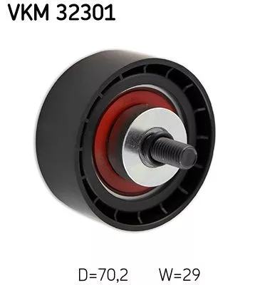 Umlenk-/Führungsrolle, Keilrippenriemen