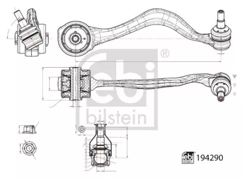 Lenker, Radaufhängung