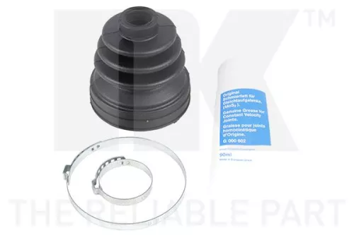 Faltenbalgsatz, Antriebswelle