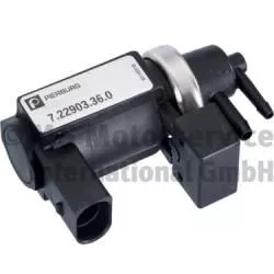 Druckwandler, Abgassteuerung