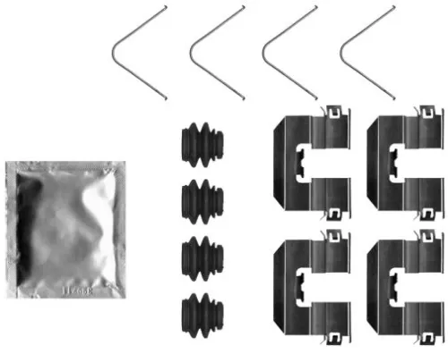 Zubehörsatz, Scheibenbremsbelag