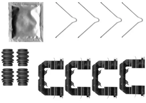 Zubehörsatz, Scheibenbremsbelag