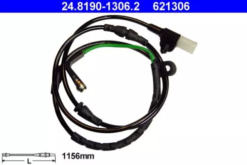 Warnkontakt, Bremsbelagverschleiß