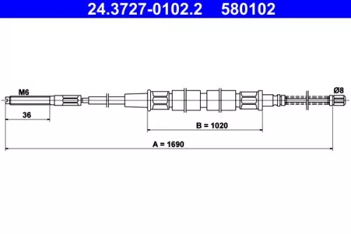 Seilzug, Feststellbremse