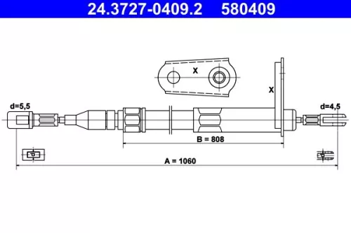 Seilzug, Feststellbremse