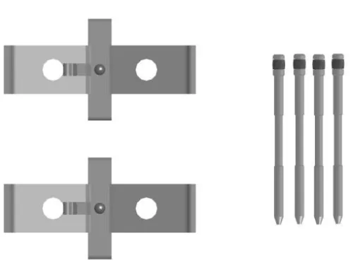 Zubehörsatz, Scheibenbremsbelag