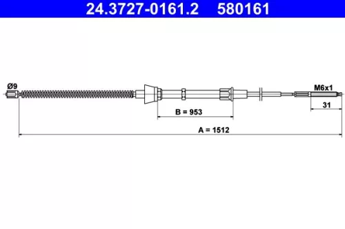 Seilzug, Feststellbremse