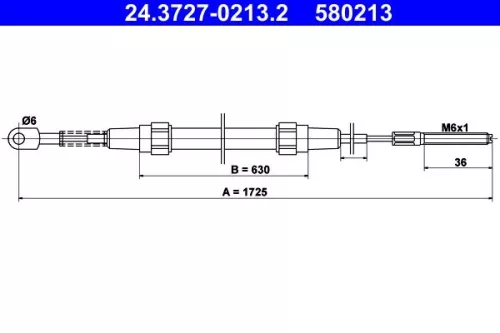 Seilzug, Feststellbremse