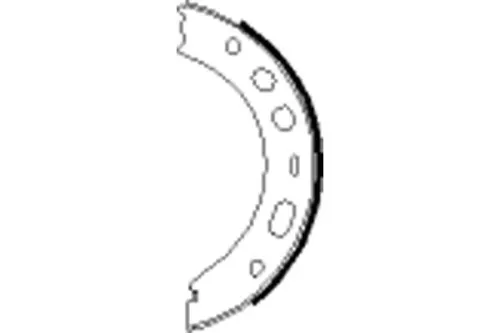 Bremsbackensatz, Feststellbremse