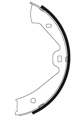 Bremsbackensatz, Feststellbremse