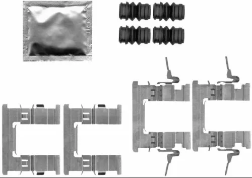 Zubehörsatz, Scheibenbremsbelag