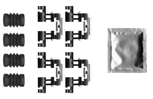 Zubehörsatz, Scheibenbremsbelag