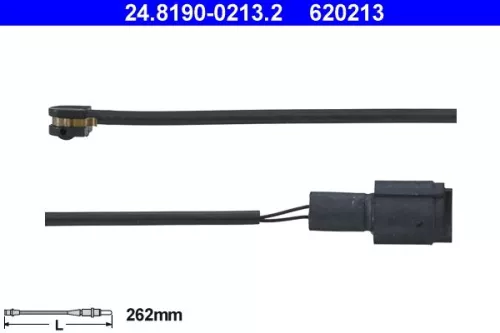 Warnkontakt, Bremsbelagverschleiß