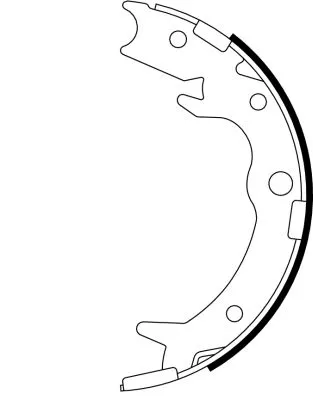 Bremsbackensatz, Feststellbremse