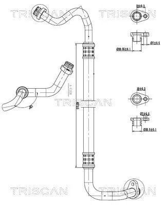 Hochdruck-/Niederdruckleitung, Klimaanlage