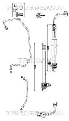 Hydraulikschlauch, Lenkung