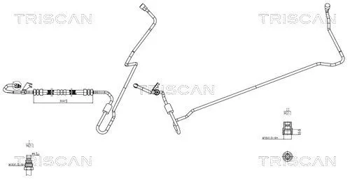 Hydraulikschlauch, Lenkung