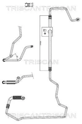Hydraulikschlauch, Lenkung
