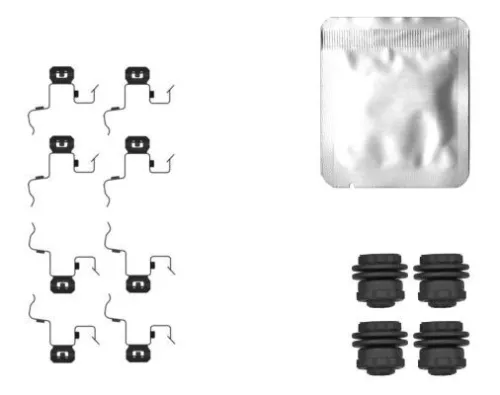 Zubehörsatz, Scheibenbremsbelag