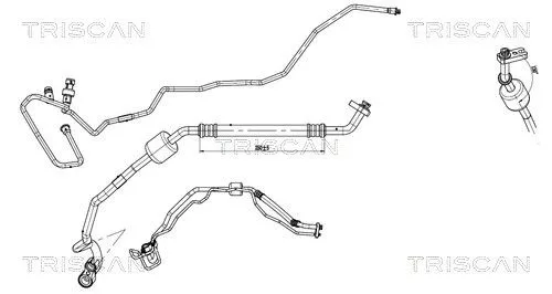 Hochdruck-/Niederdruckleitung, Klimaanlage