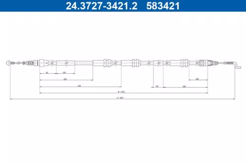 Seilzug, Feststellbremse
