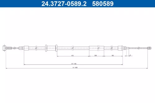 Seilzug, Feststellbremse