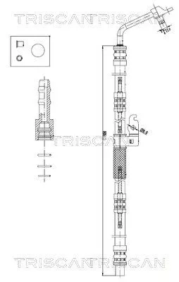 Hydraulikschlauch, Lenkung
