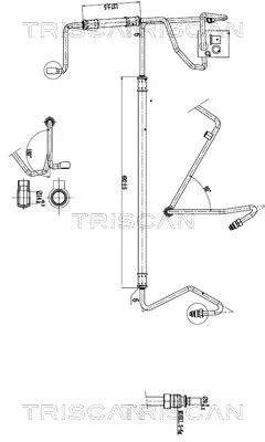 Hydraulikschlauch, Lenkung
