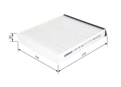 Filter, Innenraumluft