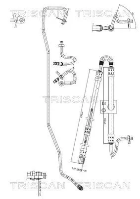 Hydraulikschlauch, Lenkung