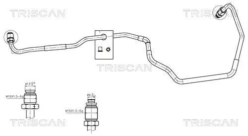 Hydraulikschlauch, Lenkung
