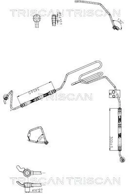 Hydraulikschlauch, Lenkung