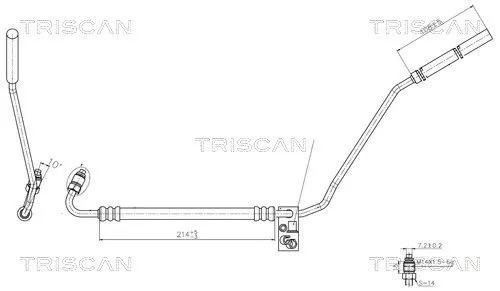 Hydraulikschlauch, Lenkung