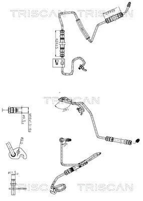 Hydraulikschlauch, Lenkung