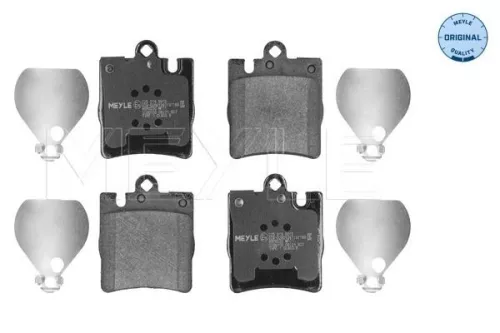 Bremsbelagsatz, Scheibenbremse