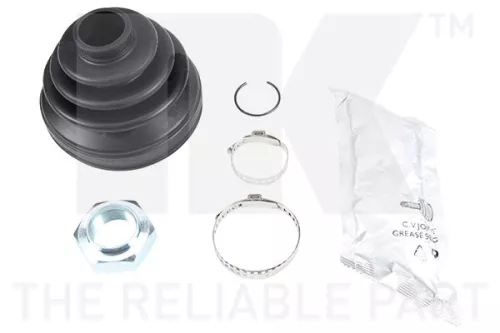 Faltenbalgsatz, Antriebswelle