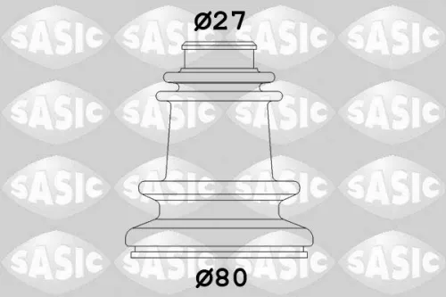 Faltenbalgsatz, Antriebswelle