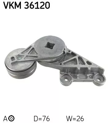 Riemenspanner, Keilrippenriemen