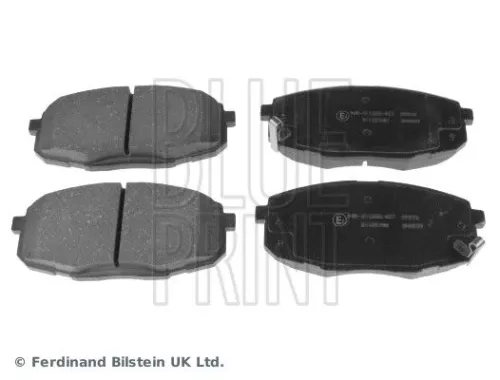 Bremsbelagsatz, Scheibenbremse