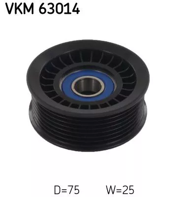 Umlenk-/Führungsrolle, Keilrippenriemen