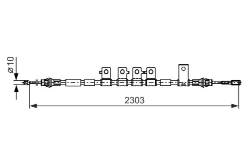 Seilzug, Feststellbremse